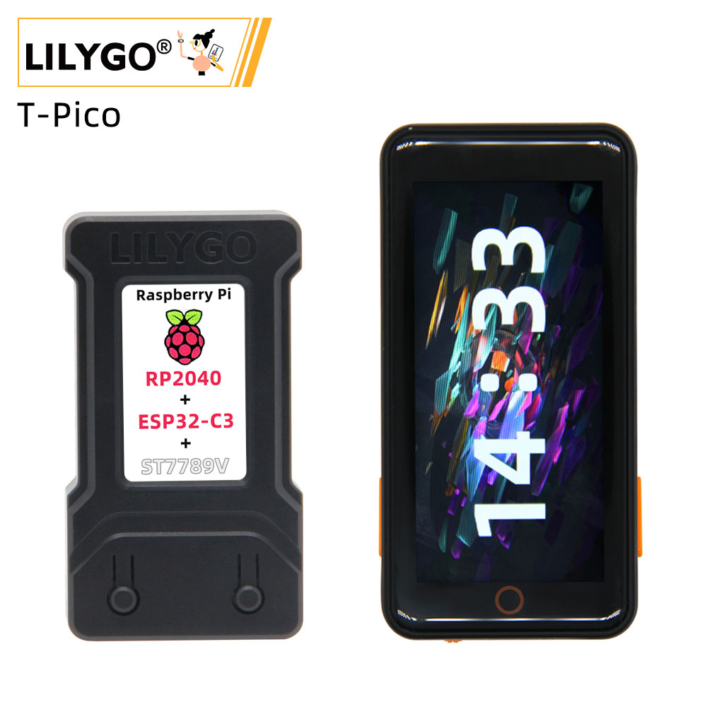 Esp32 C6 - LILYGO® T-PicoC3 ESP32-C3 RP2040 Không Dây