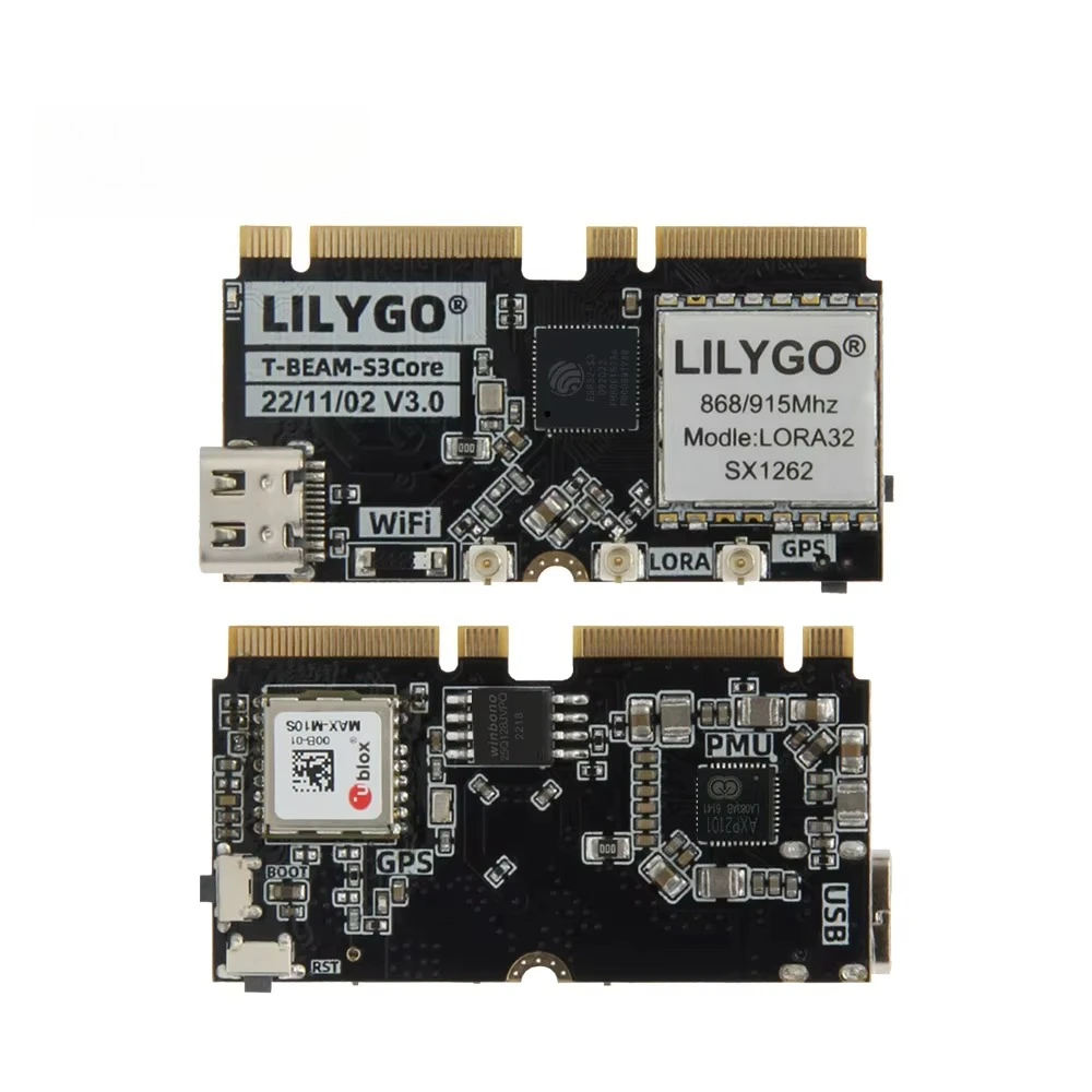 LILYGO T-BEAM-CORE V3.0 L76K U - đánh giá và giá Esp32