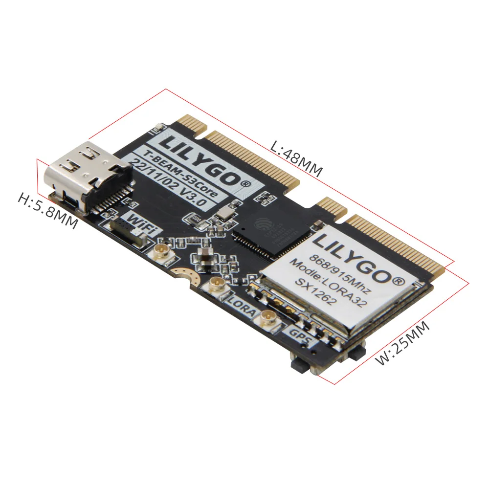 LILYGO T-BEAM-CORE V3.0 L76K U - đánh giá và giá Esp32