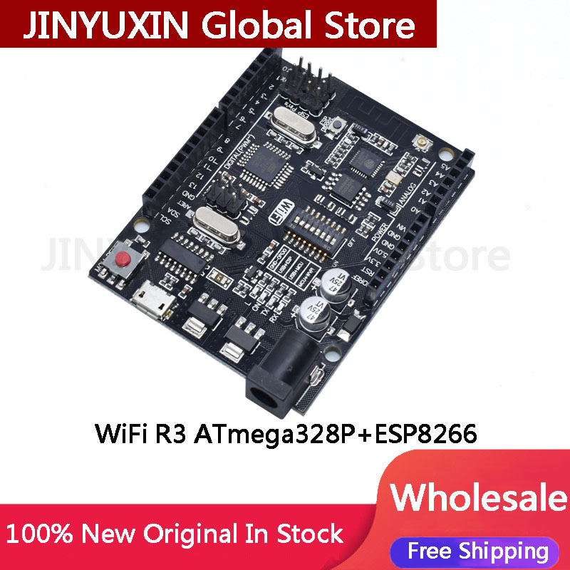 1PCs UNO R3 + WiFi ATmega328P+ - đánh giá và giá Esp8266 Nodemcu