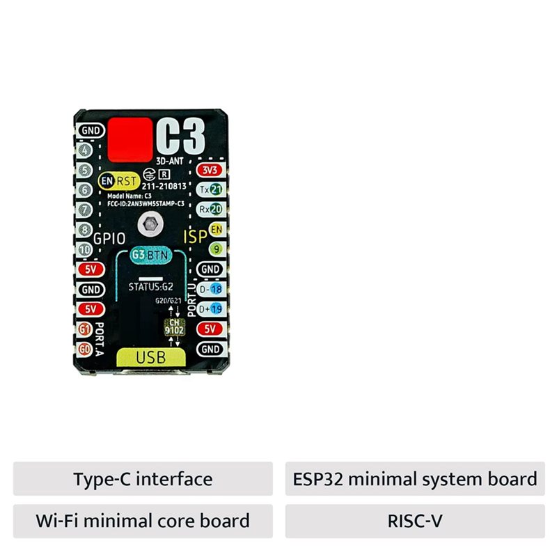 AS95-ESP32-C3 Development Boar - đánh giá và giá Esp32 C3