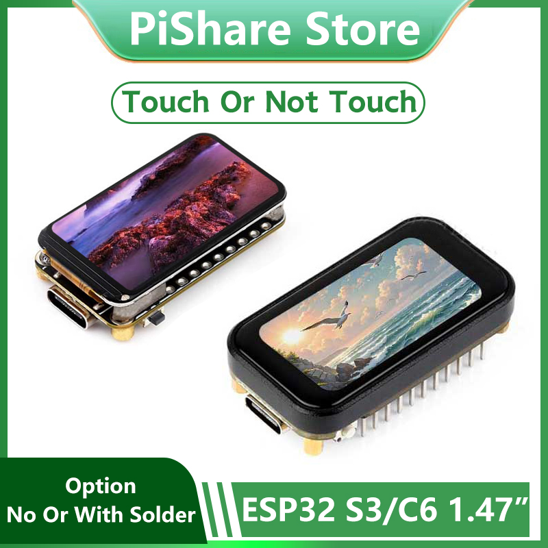 ESP32 C6 ST7789 1.47 inch Touc - đánh giá và giá Esp32 C6