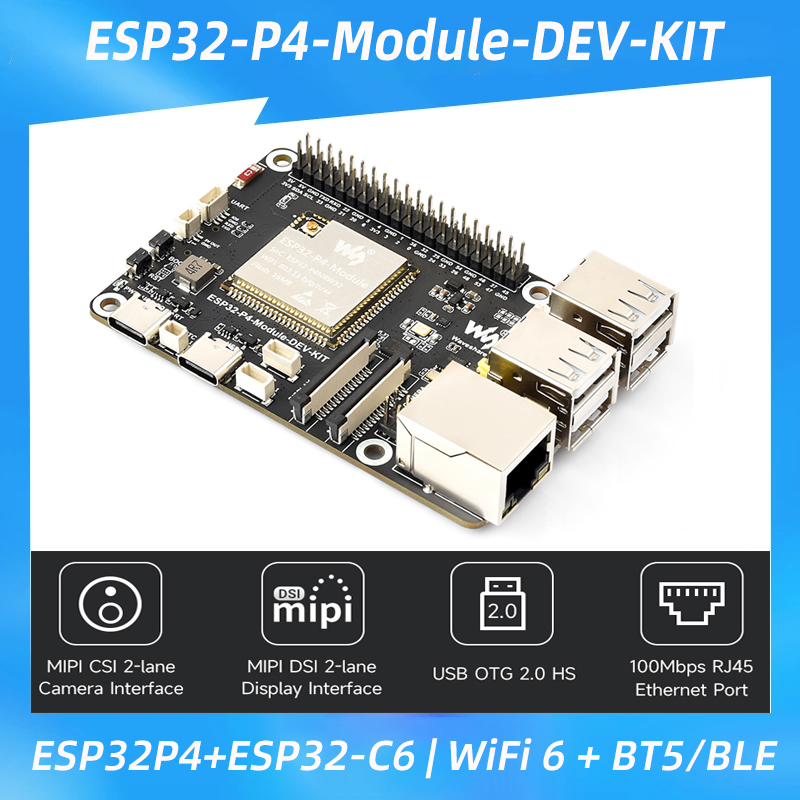 ESP32-P4 + ESP32-C6 Developmen - đánh giá và giá Esp32 P4