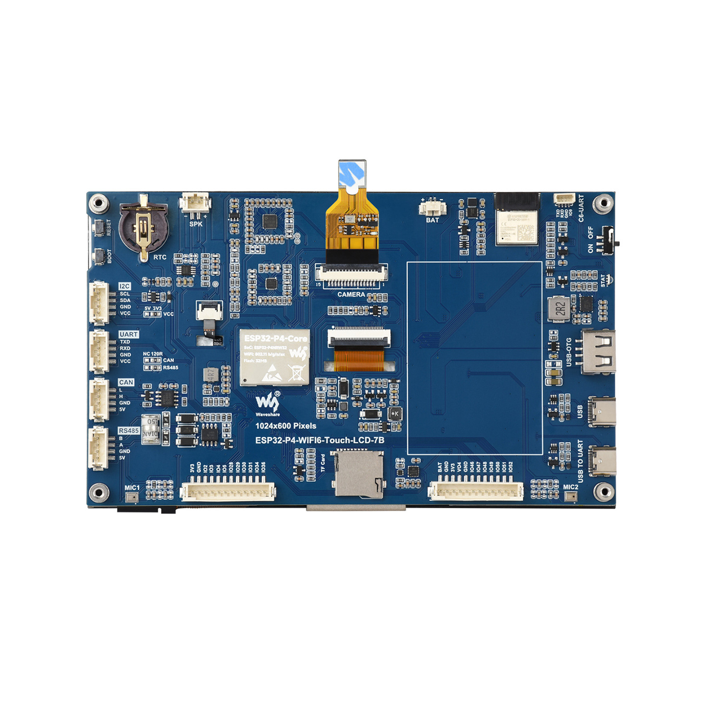 ESP32-P4 7-inch Touchscreen De - đánh giá và giá Esp32 P4