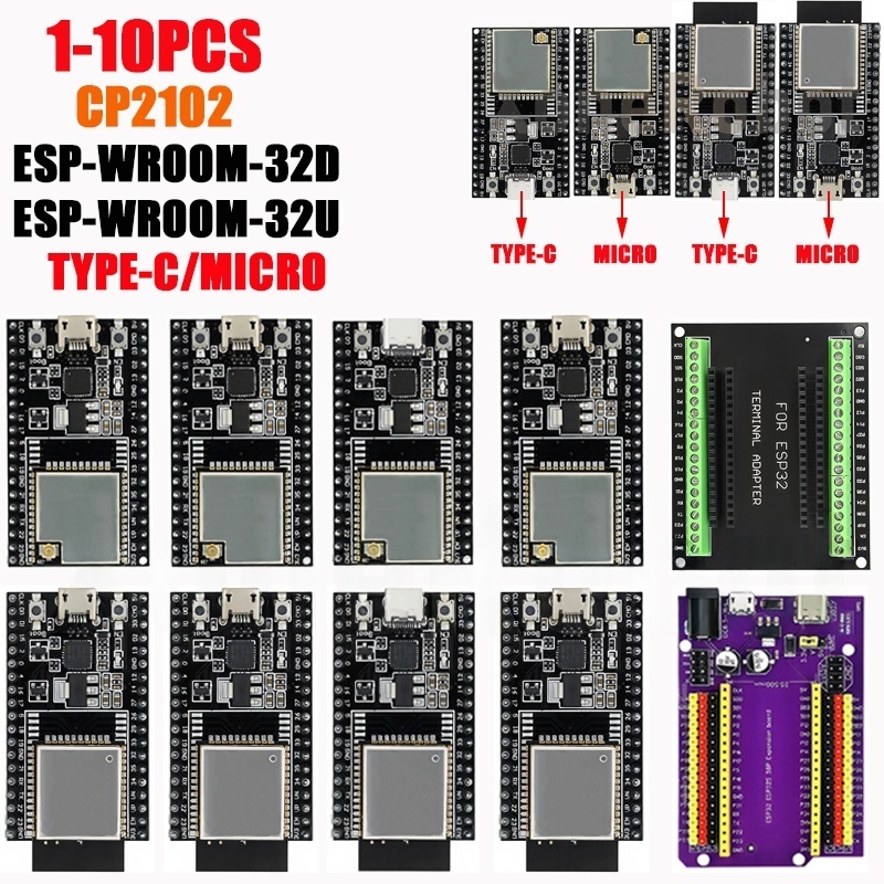 1-10PCS ESP32-DevKitC core boa - đánh giá và giá Esp32 Devkit