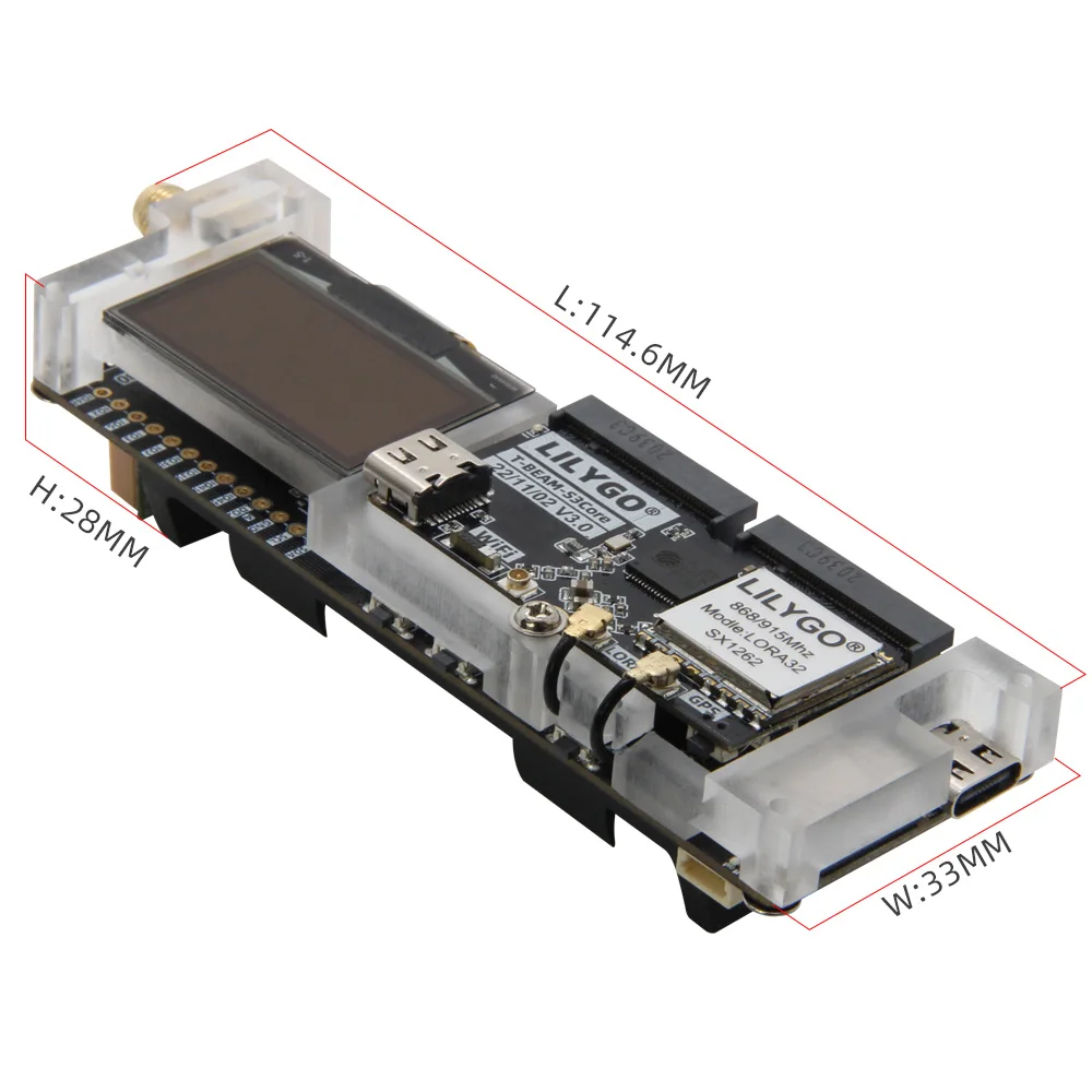 LILYGO SoftRF T-BeamSUPREME ES - đánh giá và giá Esp32 Wifi Bluetooth Module