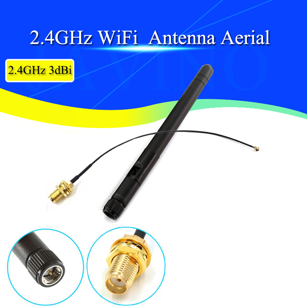 3dBi 2.4G WiFi Antenna RP-SMA  - đánh giá và giá Esp8266