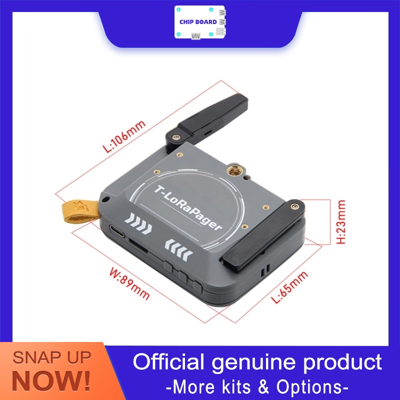 LILYGO T-LoRa Pager Handheld C - đánh giá và giá Esp32 Uart Module