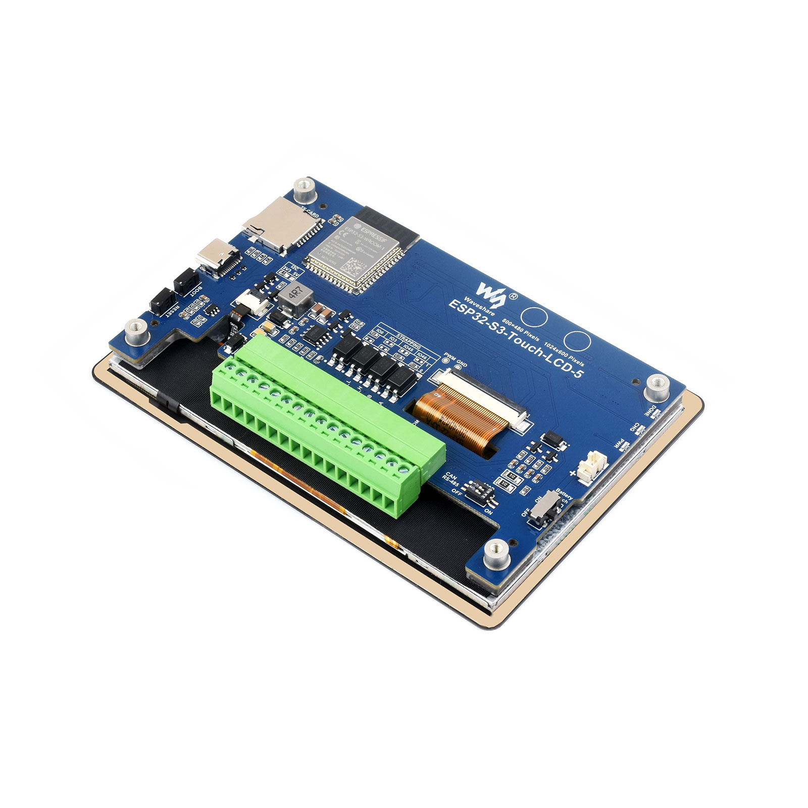 ESP32-S3 5inch Capacitive Touc - đánh giá và giá Esp32 Development Board