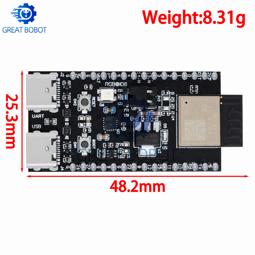 1~10PCS ESP32-H2-DevKitM WiFi+ - đánh giá và giá Esp32 H2